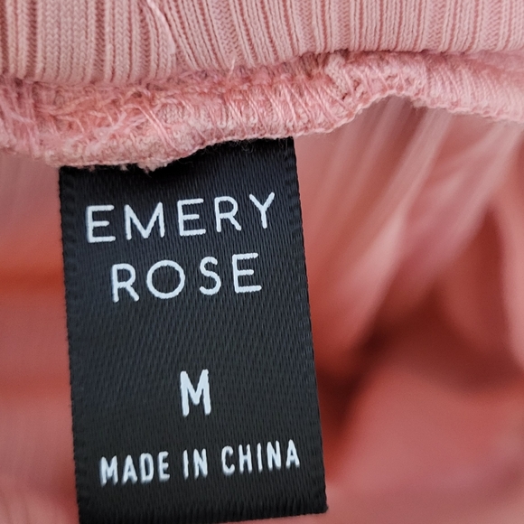 EMERY ROSE Ladies' Wide Leg Pants For Summer Vacation And Leisure size Medium - Picture 3 of 4